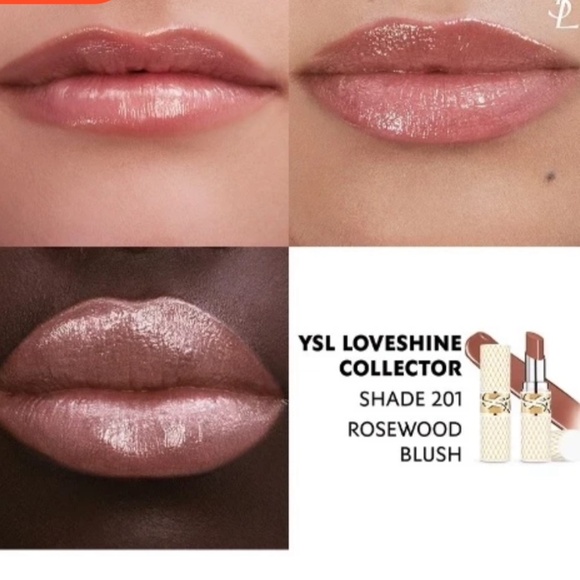 NWT YSL LOVESHINE COLLECTOR in “201 Rosewood”-Limited Edition and Discontinued - Picture 2 of 3